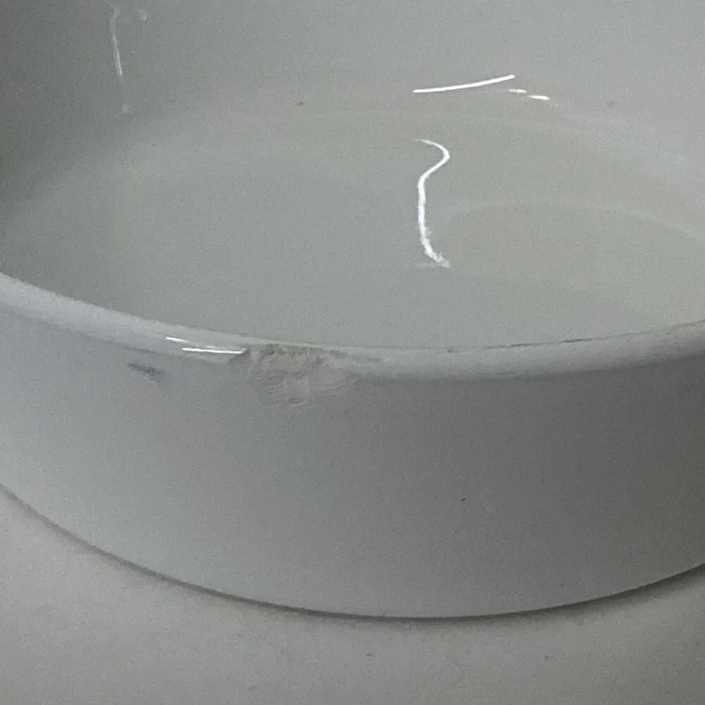 Vintage Corning Ware 1 QT White BUFFET SERVER B-1 Casserole Covered Baking Dish